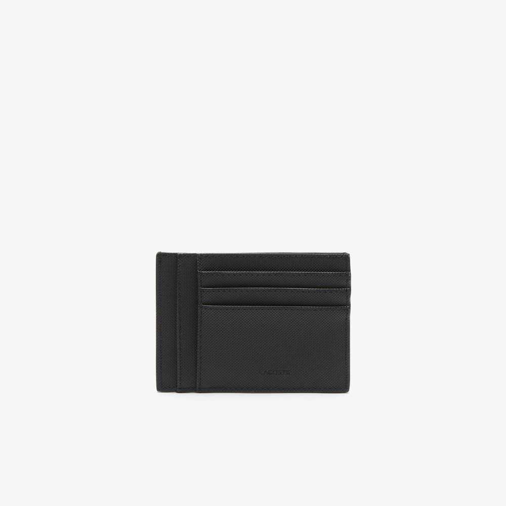 Lacoste RFID Protect 6 Slot Card Holder Black | UVGB-43750