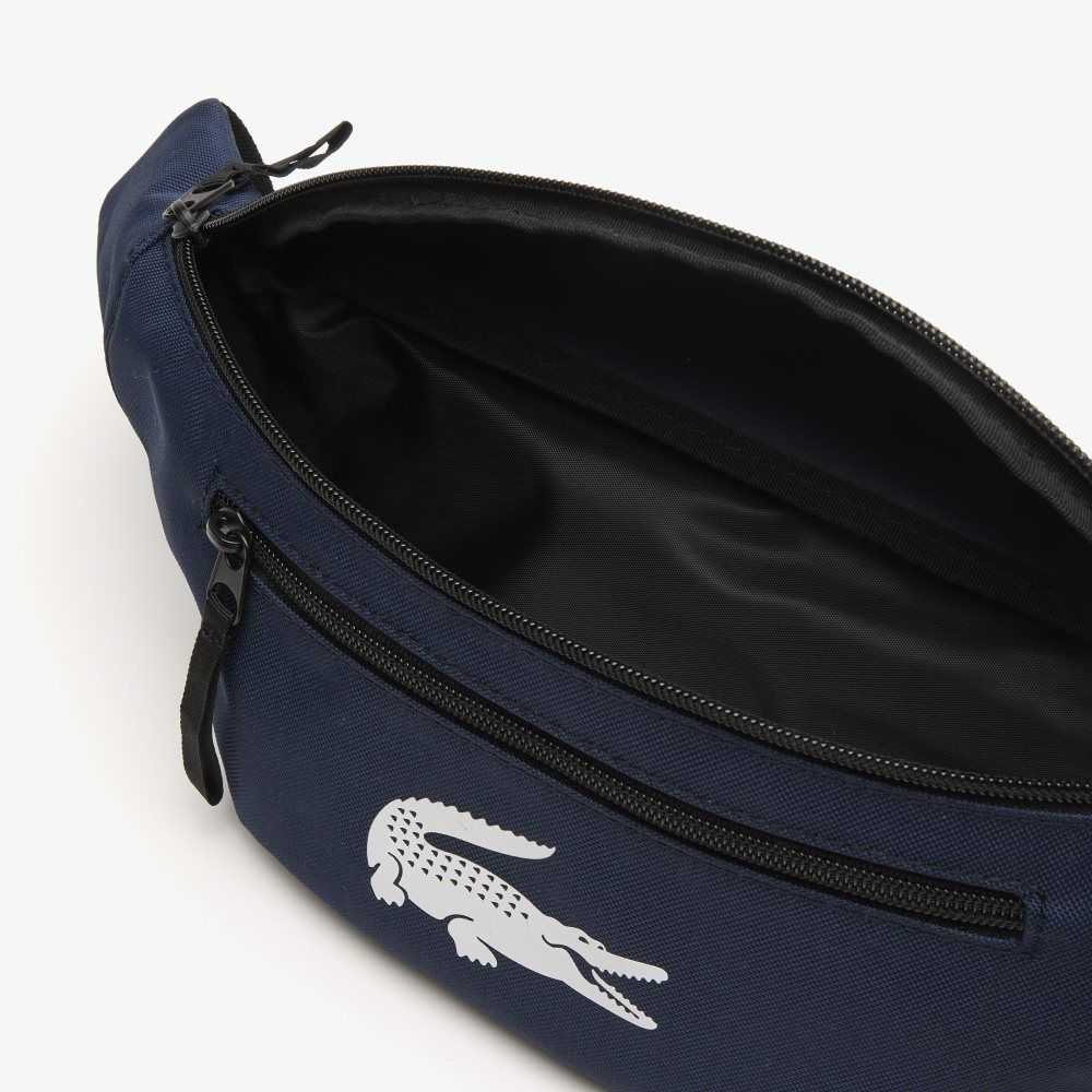 Lacoste Recycled Fiber Belt Bag Peacoat | VDEQ-49018