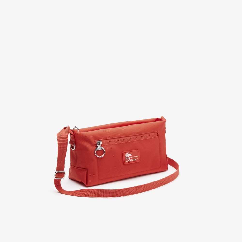Lacoste Recycled Fiber Zipped Bag Pasteque | BHIV-37160