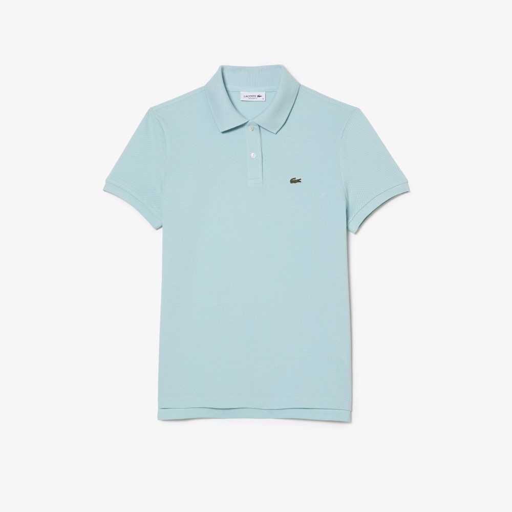 Lacoste Regular Fit Soft Cotton Petit Pique Polo Mint | AINR-46201