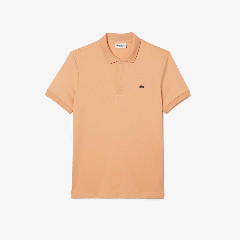 Lacoste Regular Fit Ultra Soft Cotton Jersey Polo Light Orange | CLPI-07152