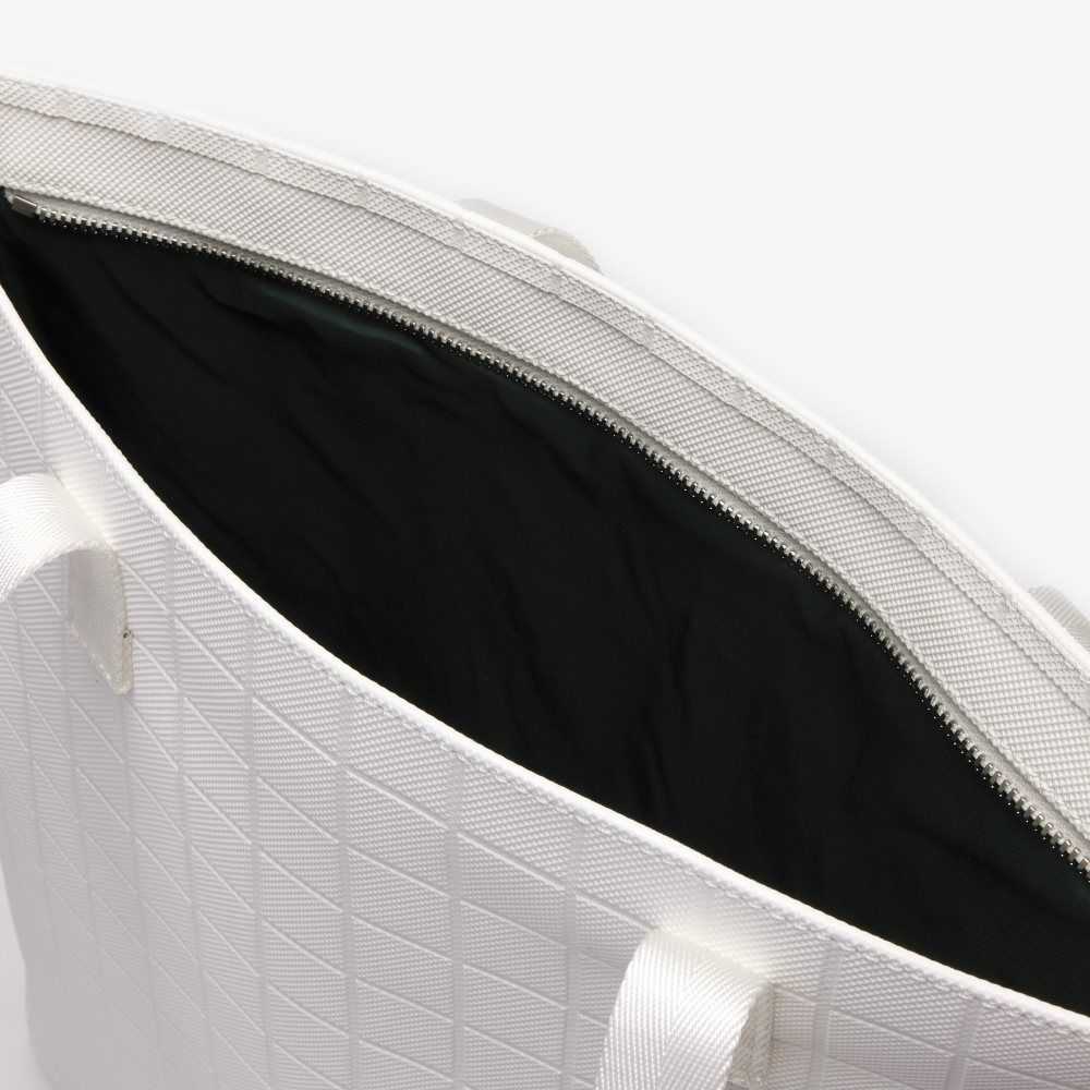 Lacoste Roland Garros Edition Tote Bag Marshmallow | BXRQ-14870