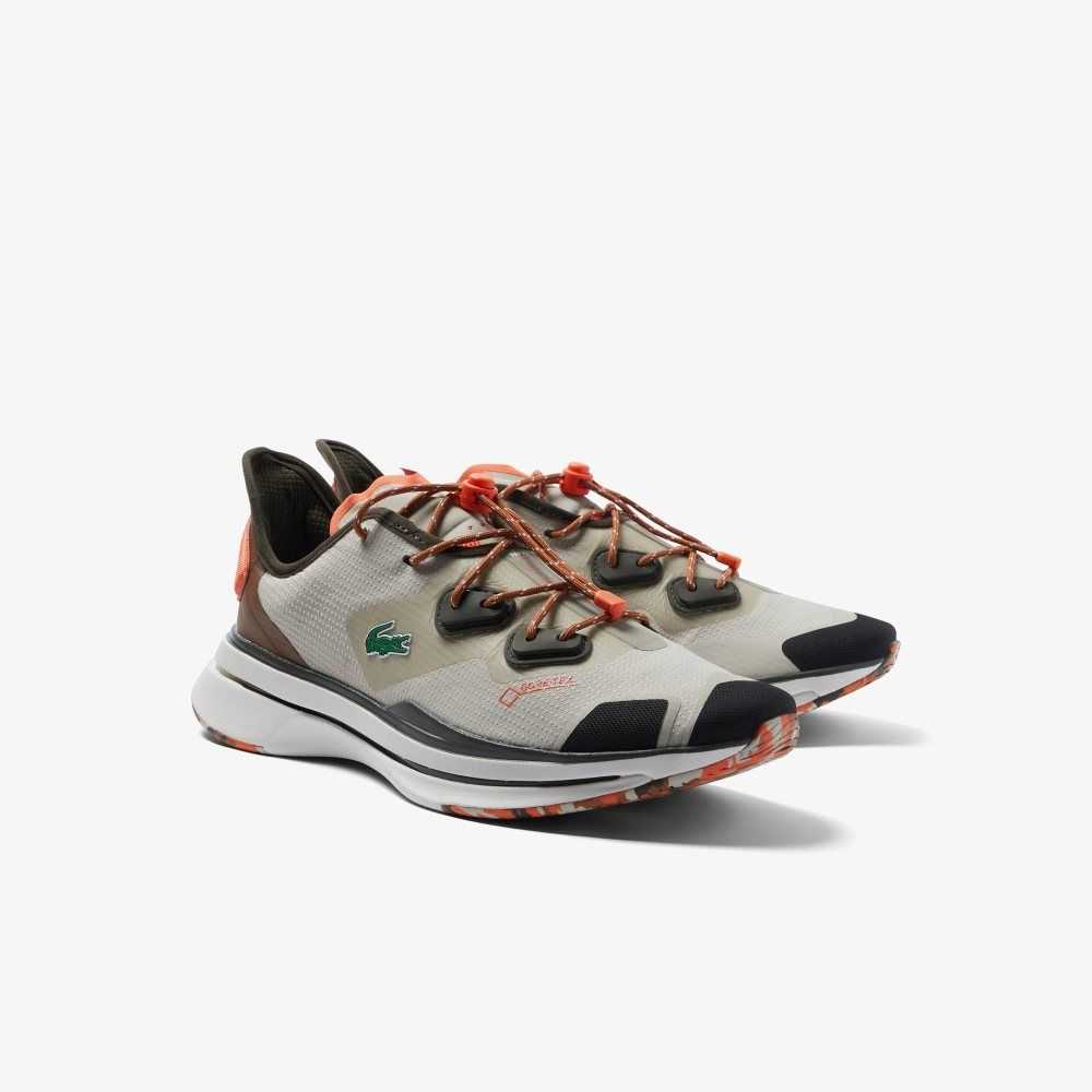 Lacoste Run Spin Ultra GTX Outdoor Shoes Grey/Brown | UPHJ-07169