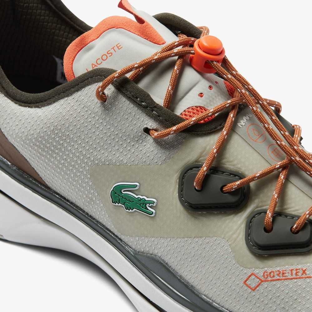 Lacoste Run Spin Ultra GTX Outdoor Shoes Grey/Brown | UPHJ-07169