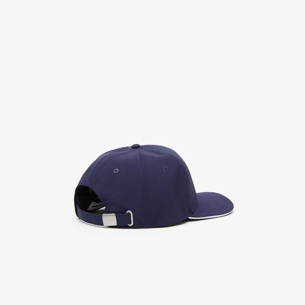 Lacoste SPORT Adjustable Golf Cap Navy Blue | QLIM-54167