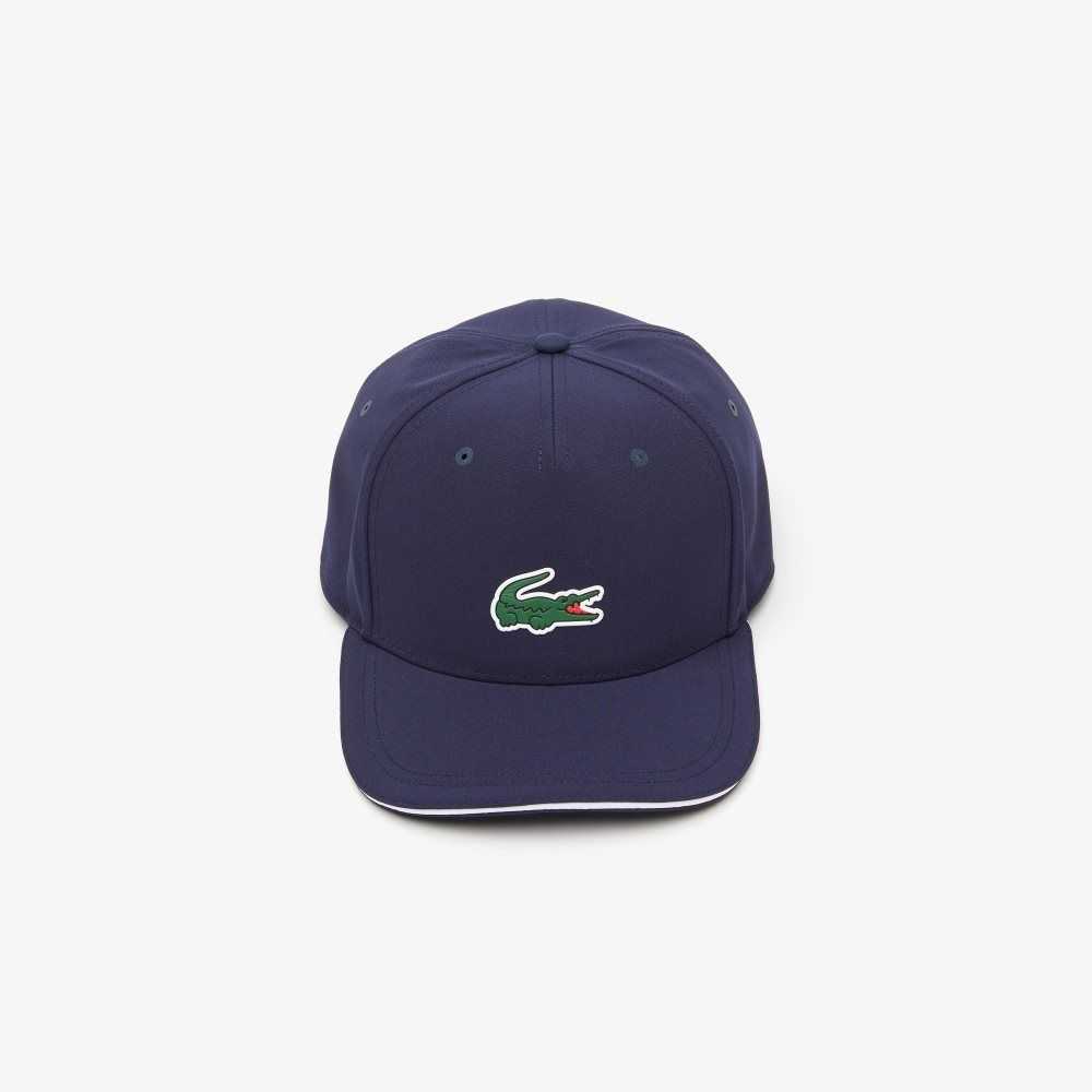 Lacoste SPORT Adjustable Golf Cap Navy Blue | QLIM-54167