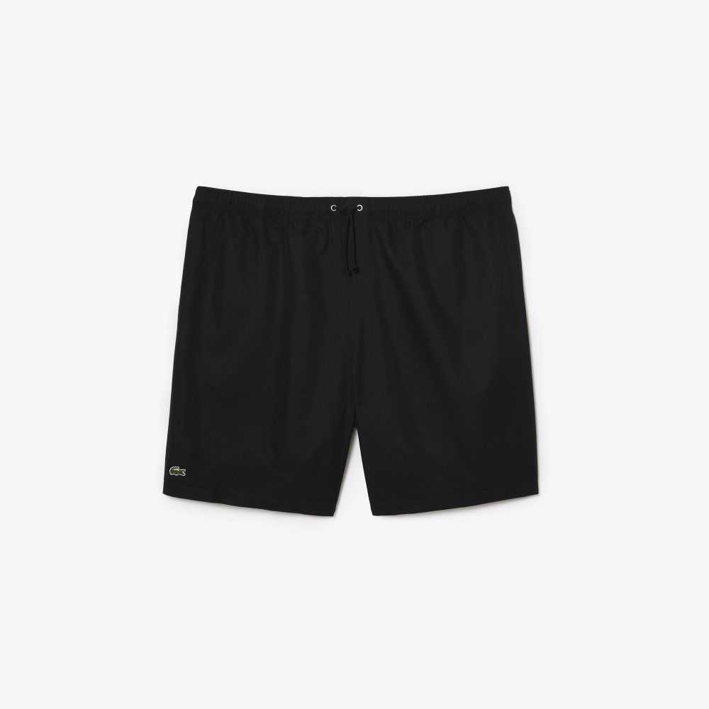 Lacoste SPORT Big Fit Jersey Lined Shorts Black | LBGX-35289