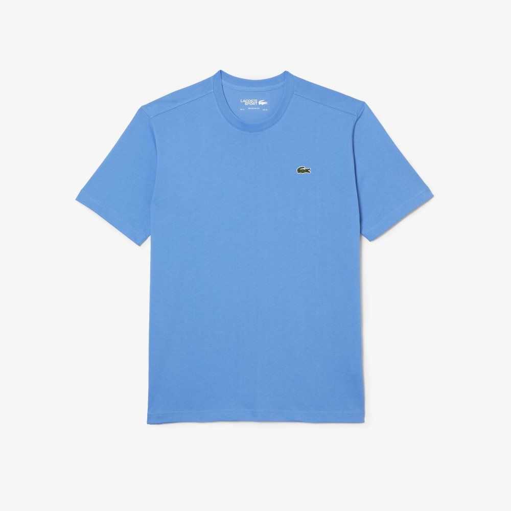 Lacoste SPORT Breathable T-Shirt Blue | KAOE-92130