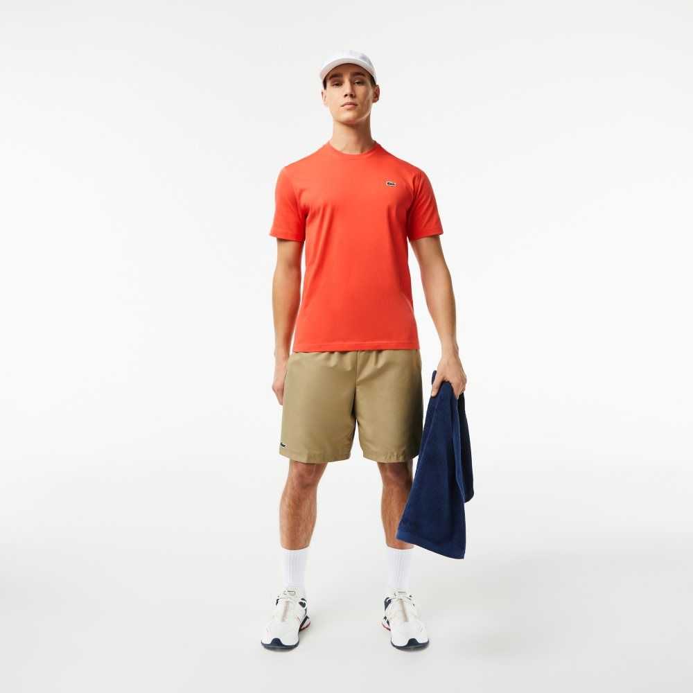 Lacoste SPORT Breathable T-Shirt Orange | QTAK-64983