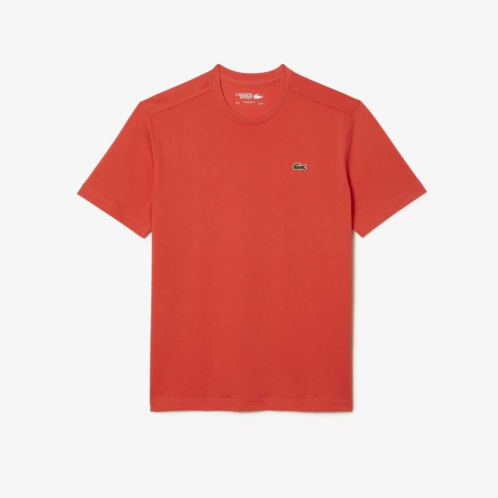 Lacoste SPORT Breathable T-Shirt Orange | QTAK-64983