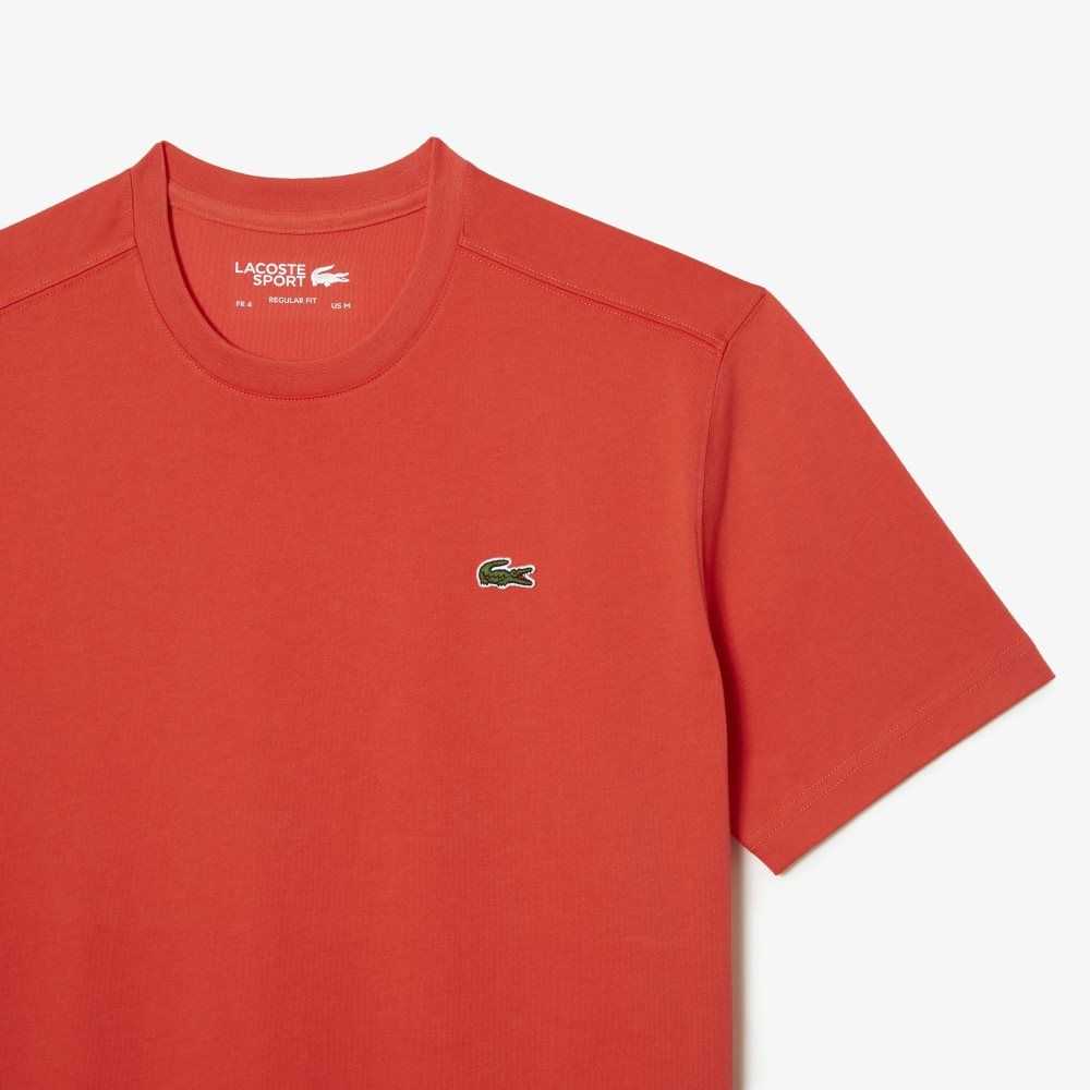 Lacoste SPORT Breathable T-Shirt Orange | QTAK-64983