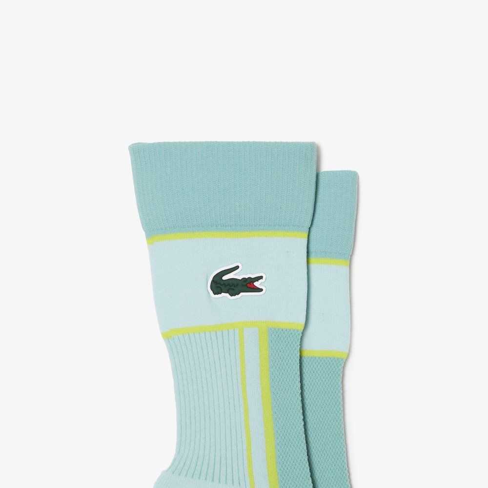 Lacoste SPORT Jersey Socks Mint | IPHD-70139