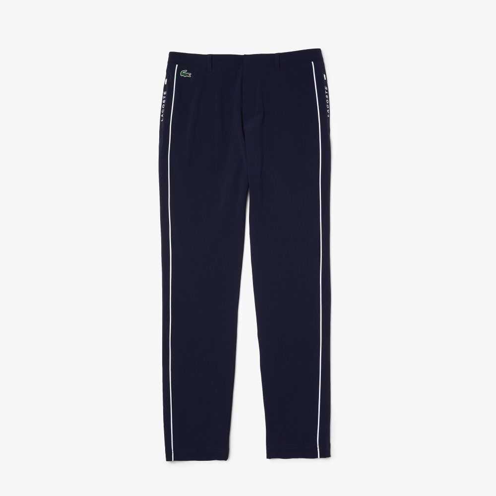 Lacoste SPORT Light Stretch Golf Pants Navy Blue / White | KFYD-32194