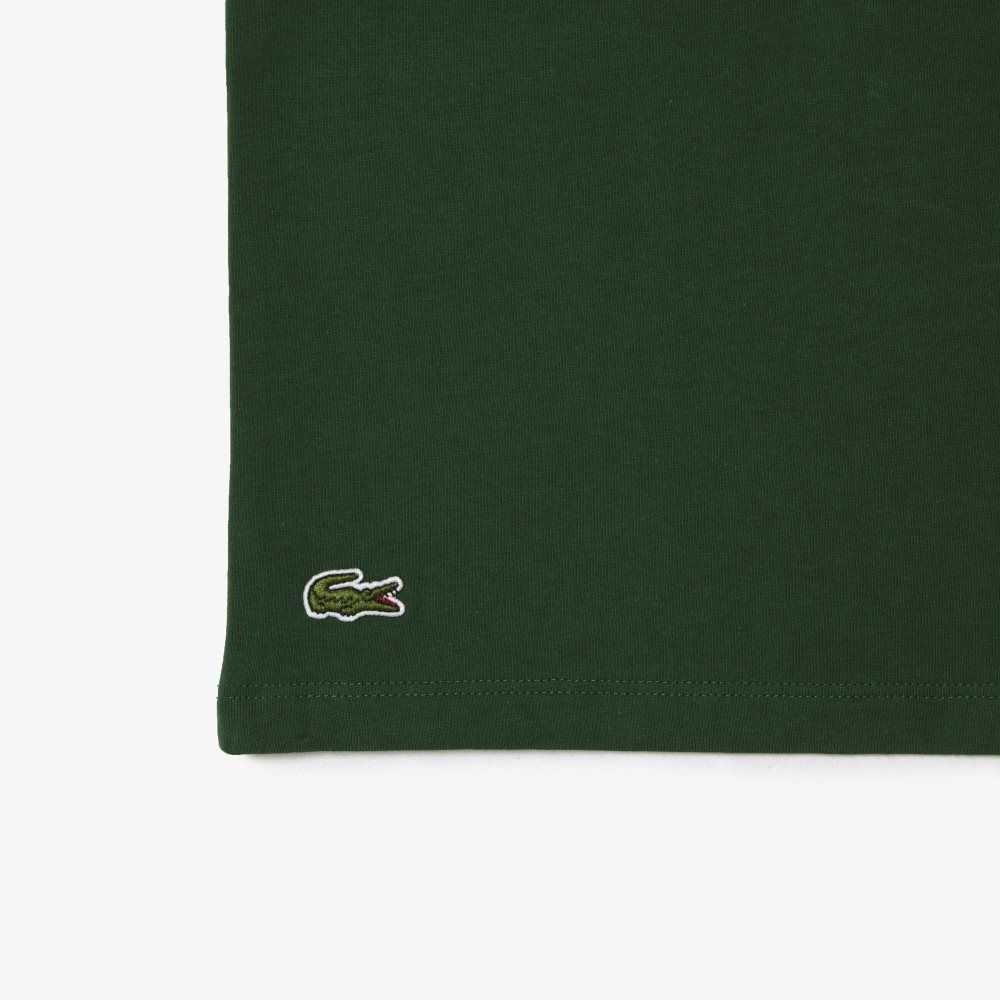 Lacoste SPORT Roland Garros Edition Heavy Jersey T-Shirt Green | QTDO-12698