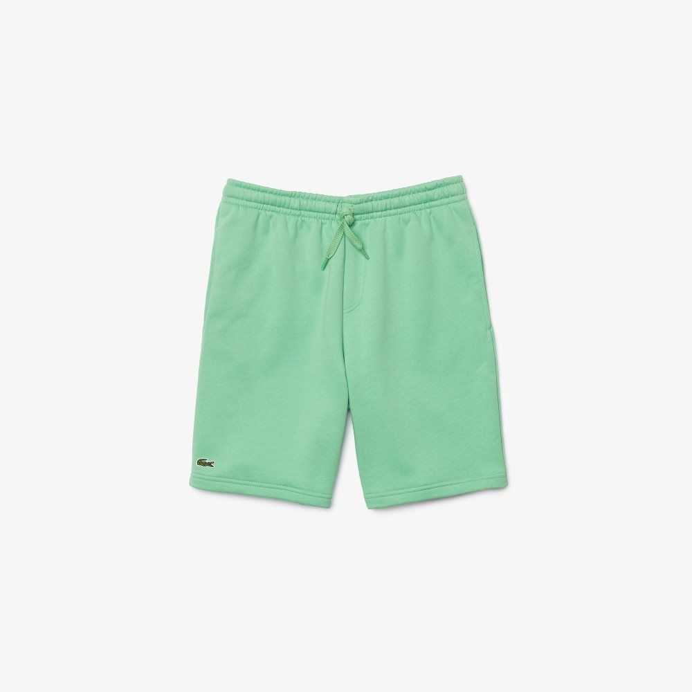 Lacoste SPORT Tennis Fleece Shorts Green | DQMU-64982