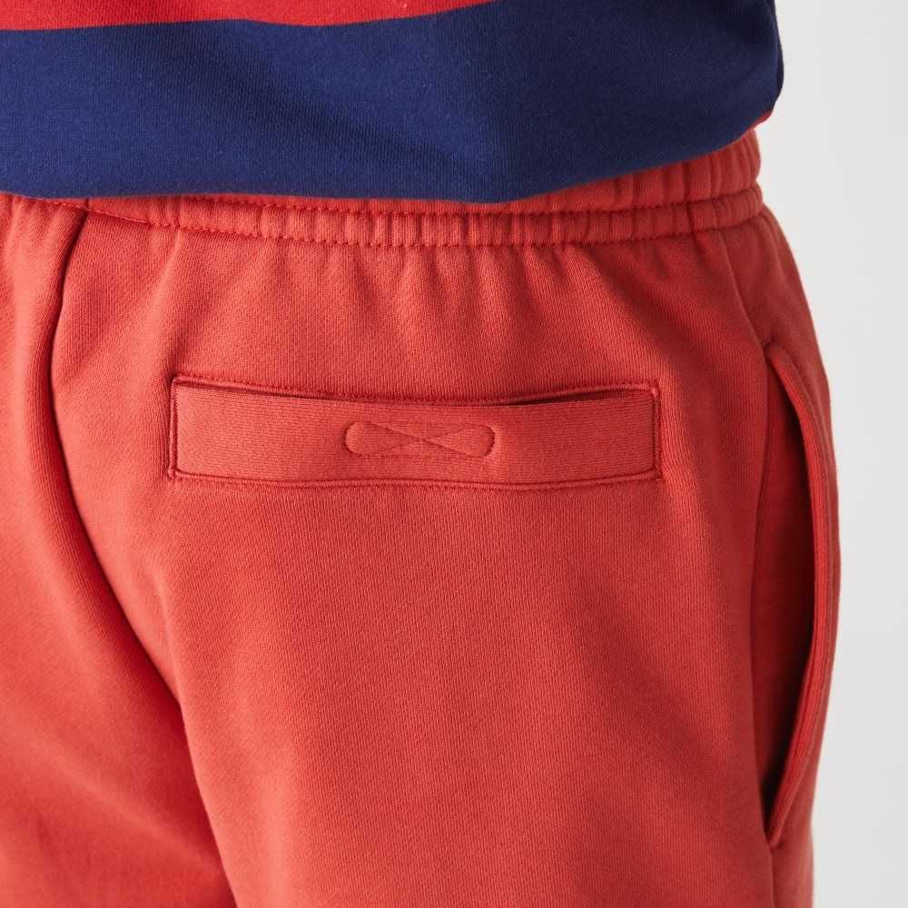 Lacoste SPORT Tennis Fleece Shorts Red | VWCT-97584