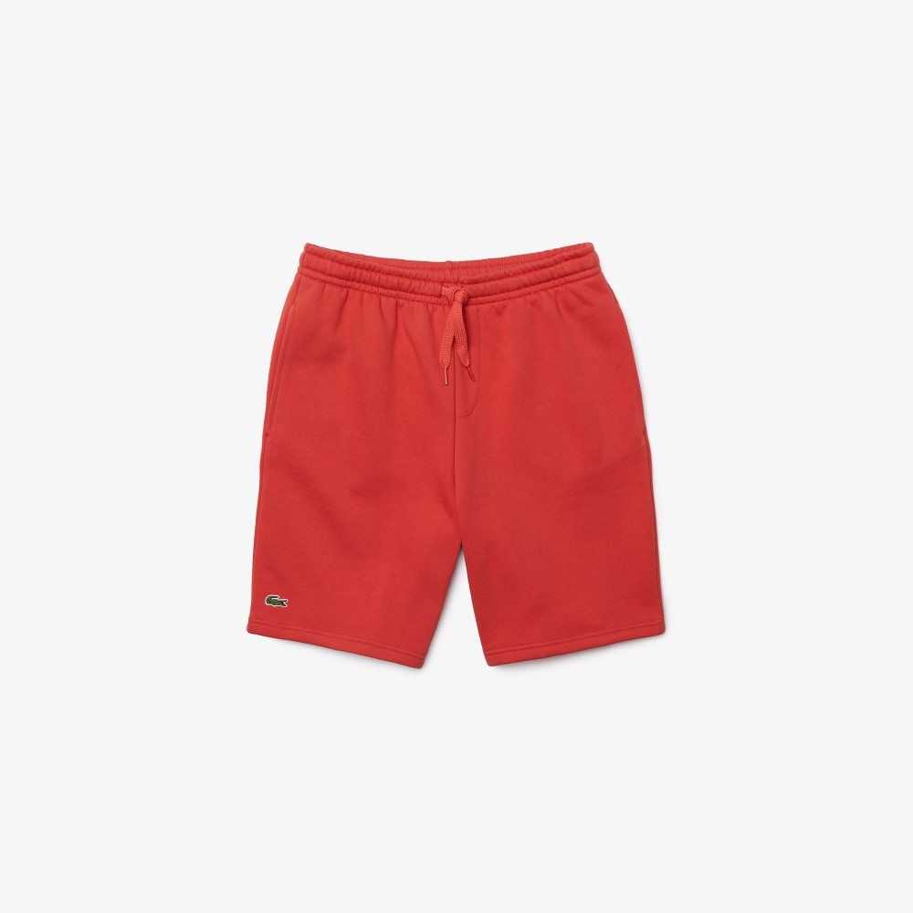 Lacoste SPORT Tennis Fleece Shorts Red | VWCT-97584