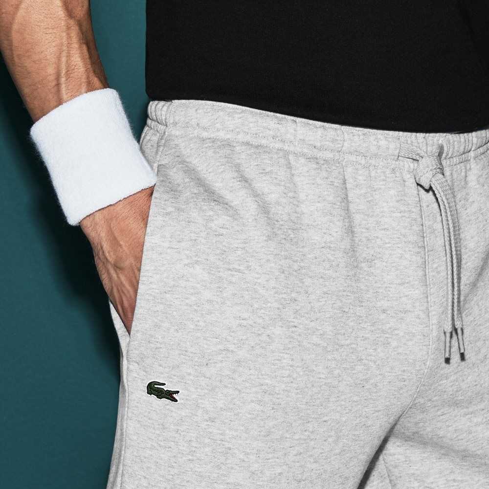 Lacoste SPORT Tennis Fleece Trackpants Grey Chine | LNDG-04317