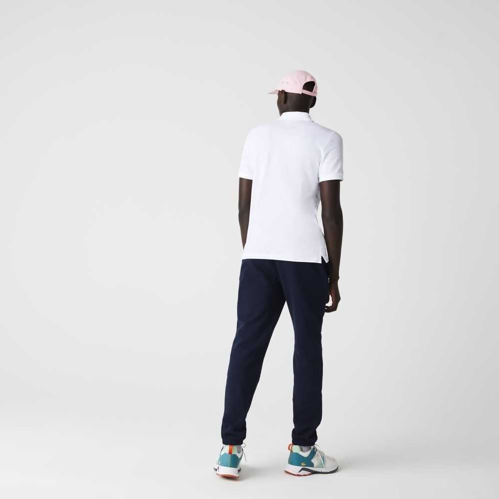 Lacoste SPORT Tennis Fleece Trackpants Navy Blue | AIUS-72950