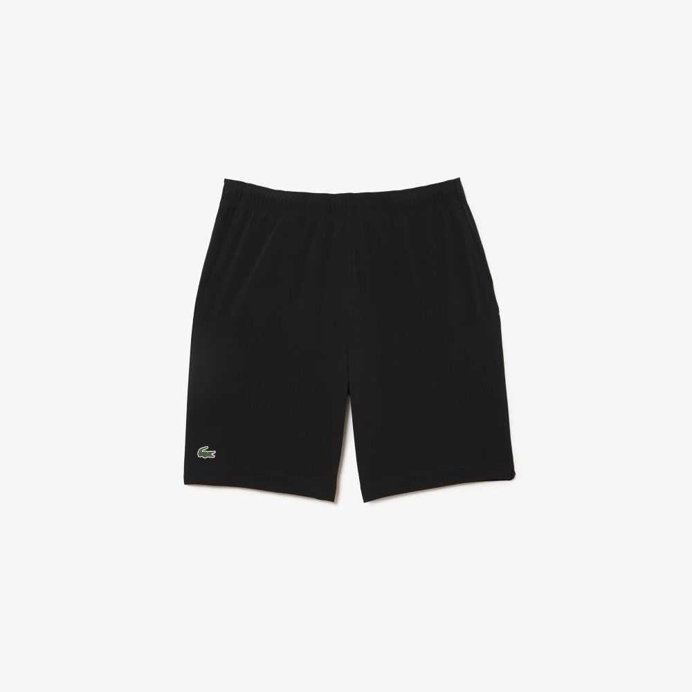 Lacoste SPORT Ultra-Light Shorts Black / White | OCYN-87659