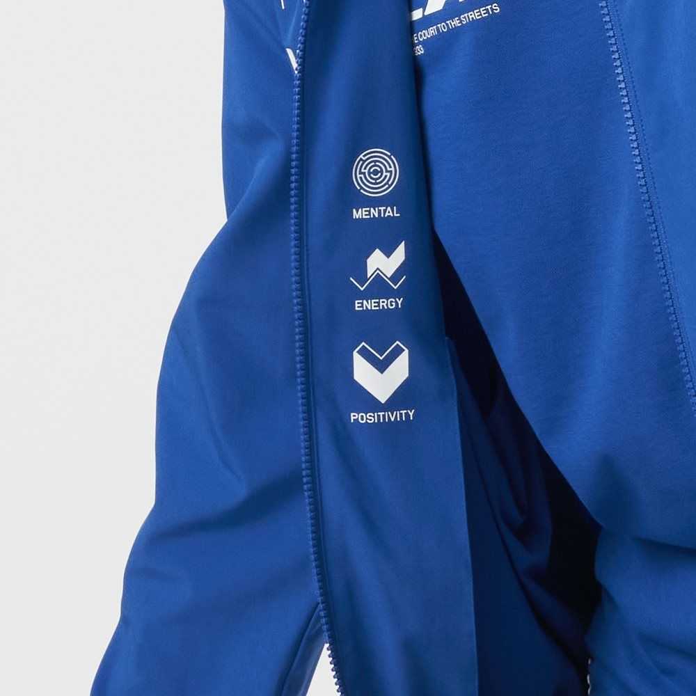 Lacoste SPORT x Novak Djokovic Track Jacket Blue / White | KCOH-52083
