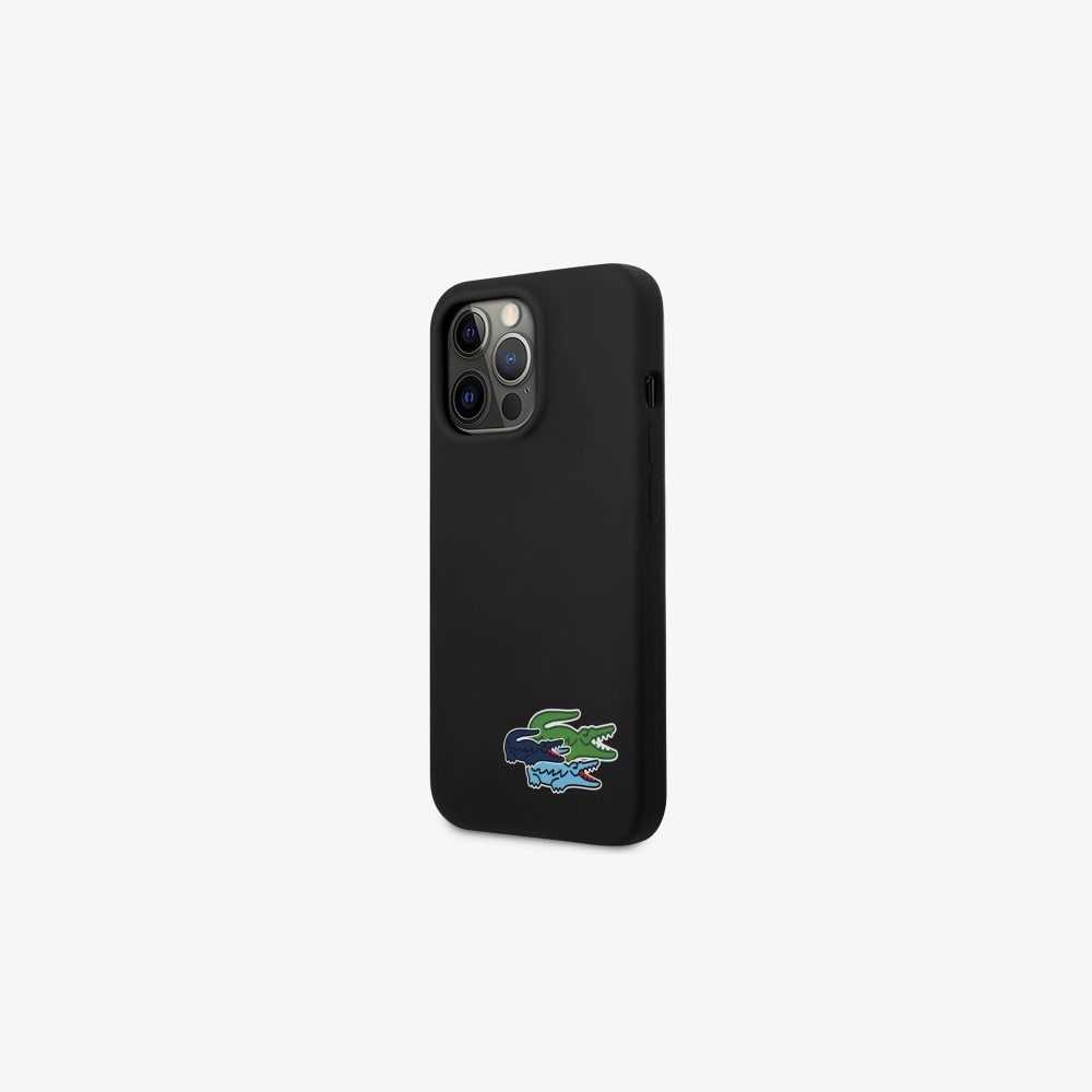 Lacoste Silicone iPhone 14 Pro Case Black | ZESL-57149