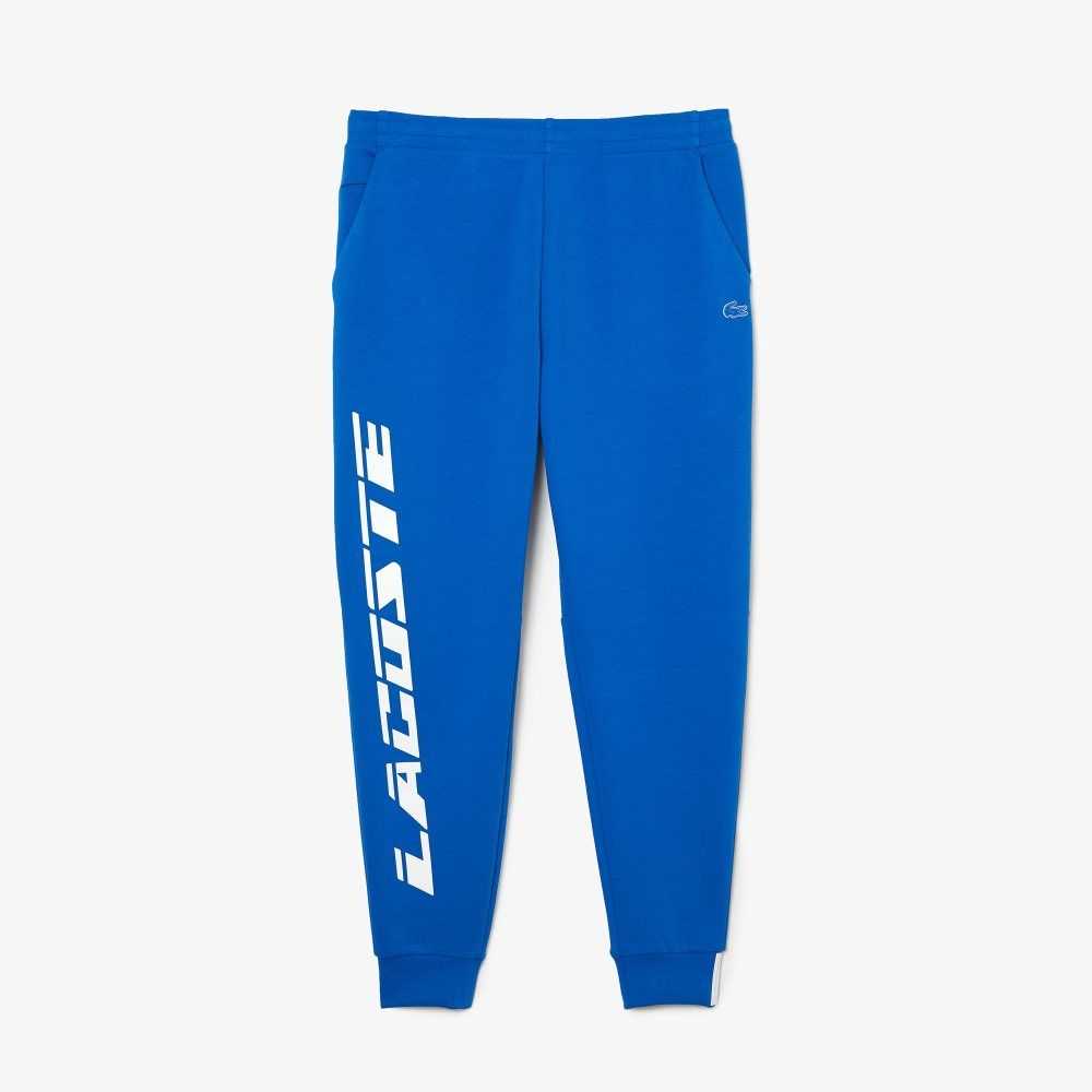 Lacoste Slim Fit Branded Trackpants Blue | JFGY-84305