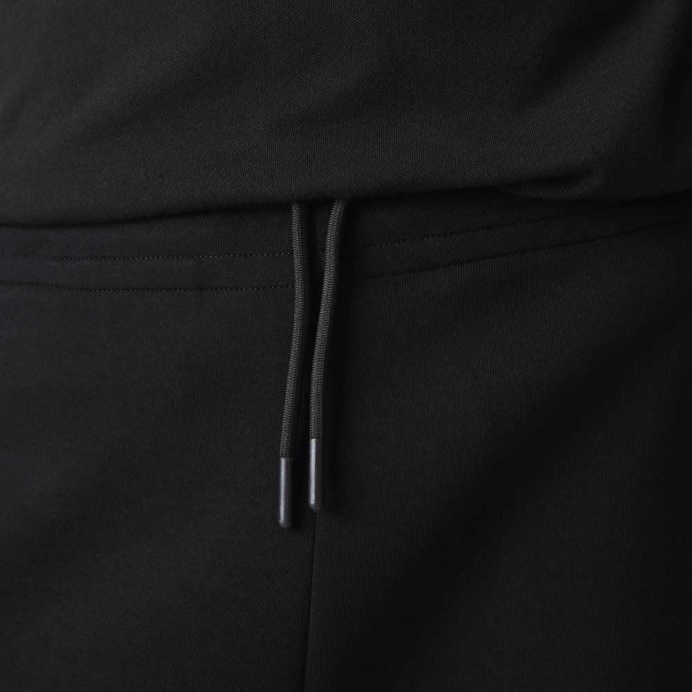 Lacoste Slim Fit Heathered Cotton Blend Tracksuit Pants Black | CFSA-43510