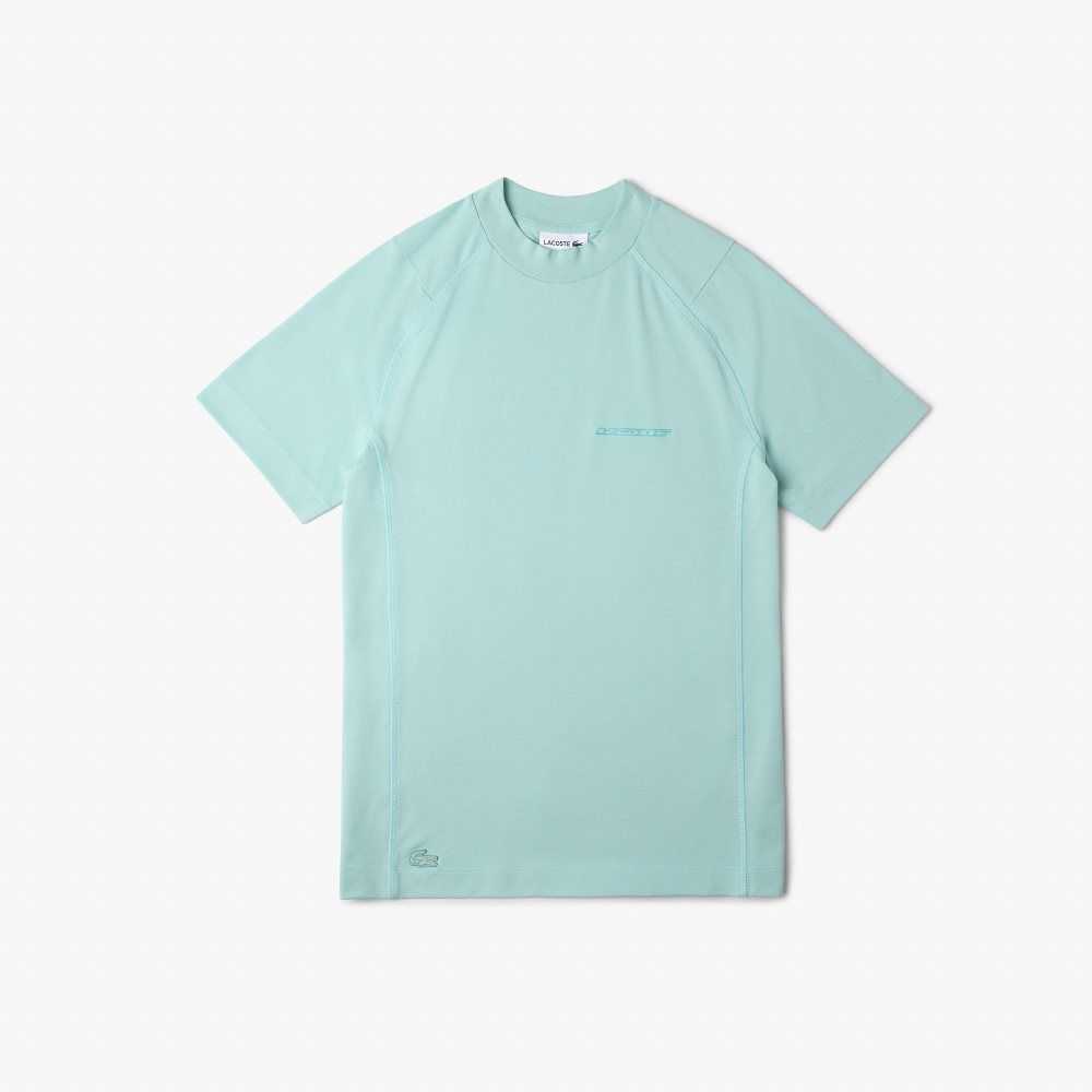 Lacoste Slim Fit Organic Cotton Pique T-Shirt Mint | KUZC-03176