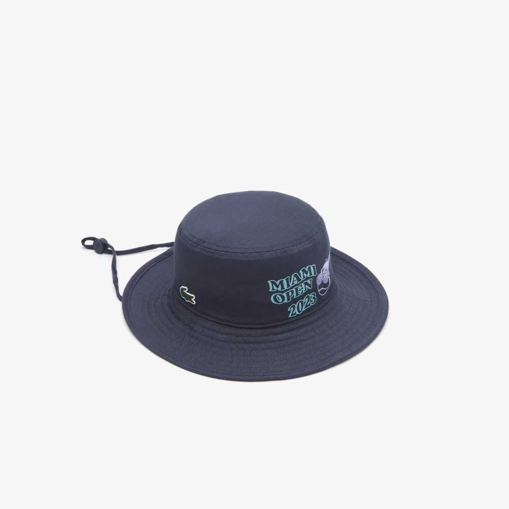 Lacoste Sport Miami Open Edition Hat Blue | ZXID-67058