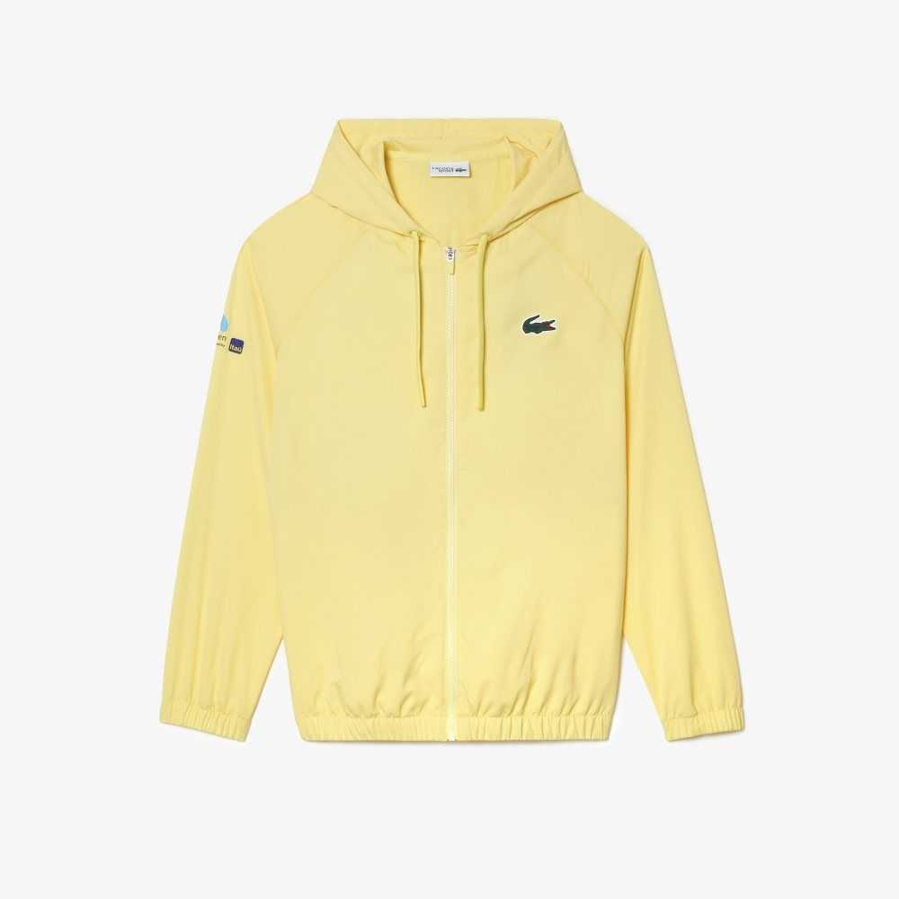 Lacoste Sport Miami Open Edition Jacket Yellow | ITZS-63875