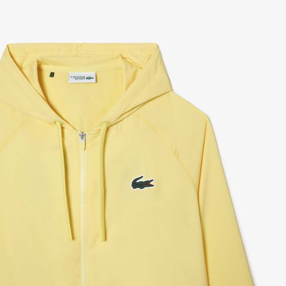 Lacoste Sport Miami Open Edition Jacket Yellow | ITZS-63875