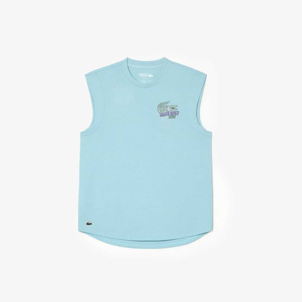 Lacoste Sport Miami Open Edition Sleeveless Top Mint | QUJY-29740