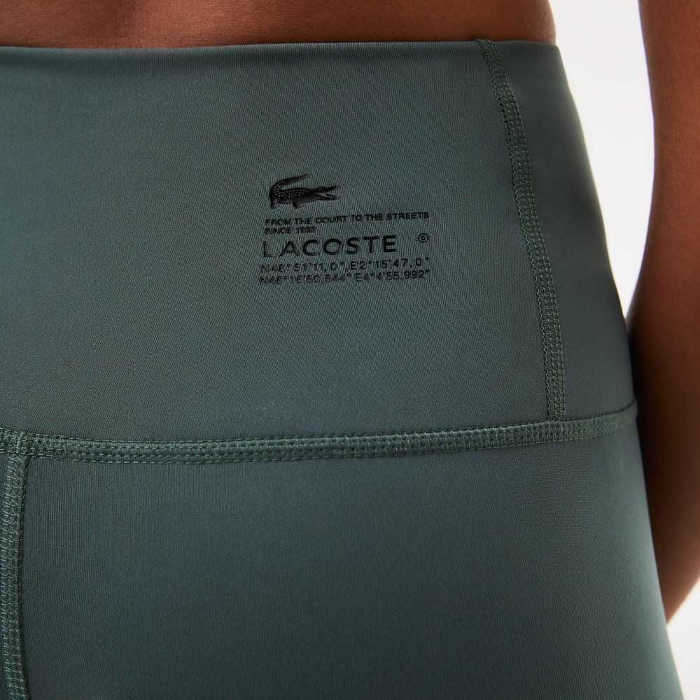 Lacoste Stirrup Leggings Green | TKFM-49672