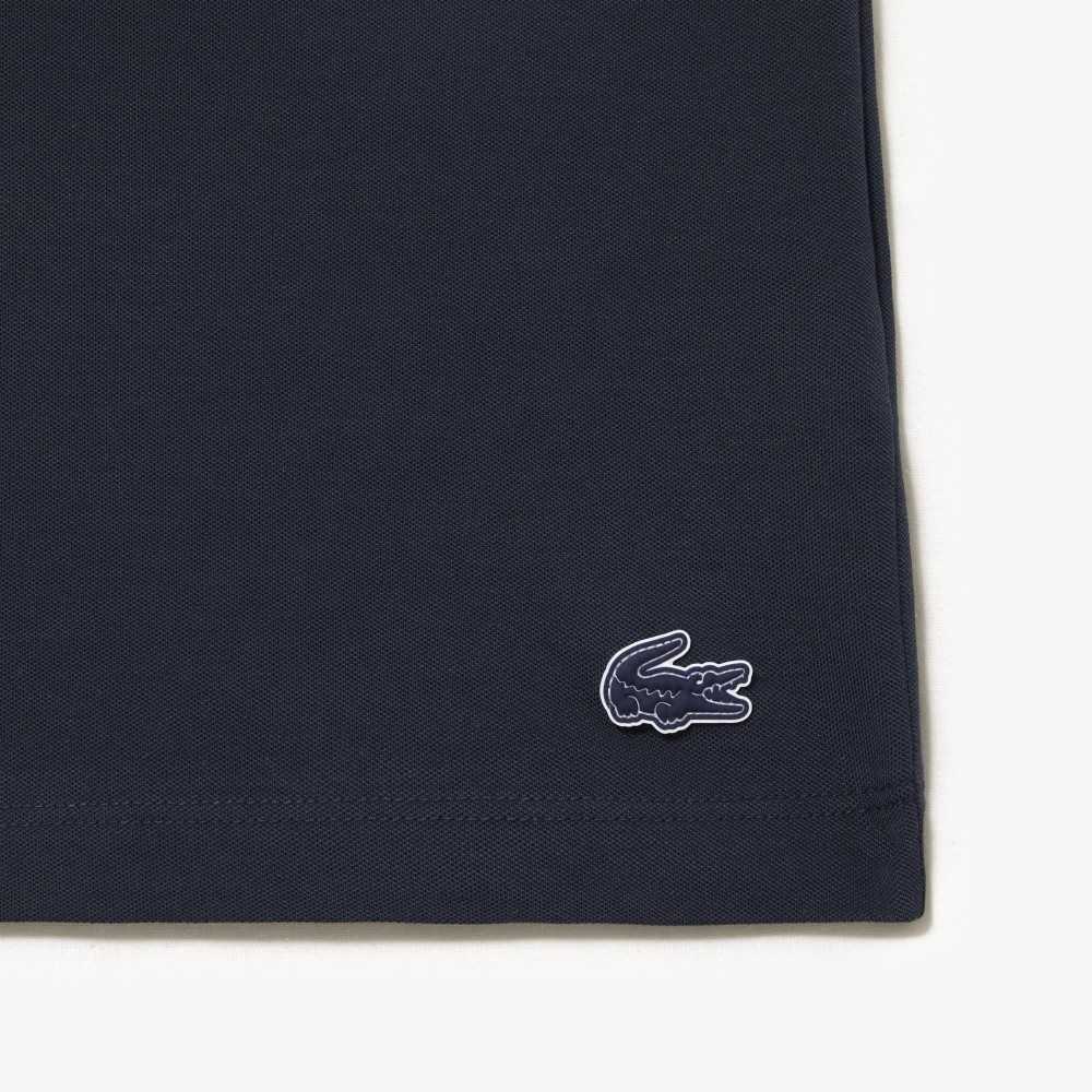 Lacoste Tall Fit Logo T-Shirt Blue | XIOP-18925