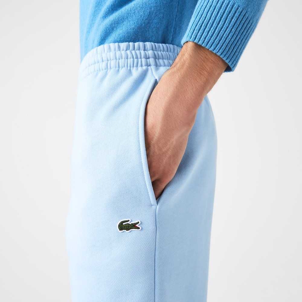 Lacoste Tapered Fit Fleece Trackpants Blue | IBQJ-83079