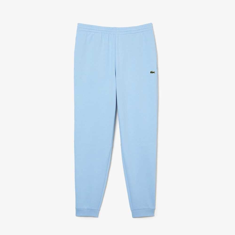 Lacoste Tapered Fit Fleece Trackpants Blue | IBQJ-83079