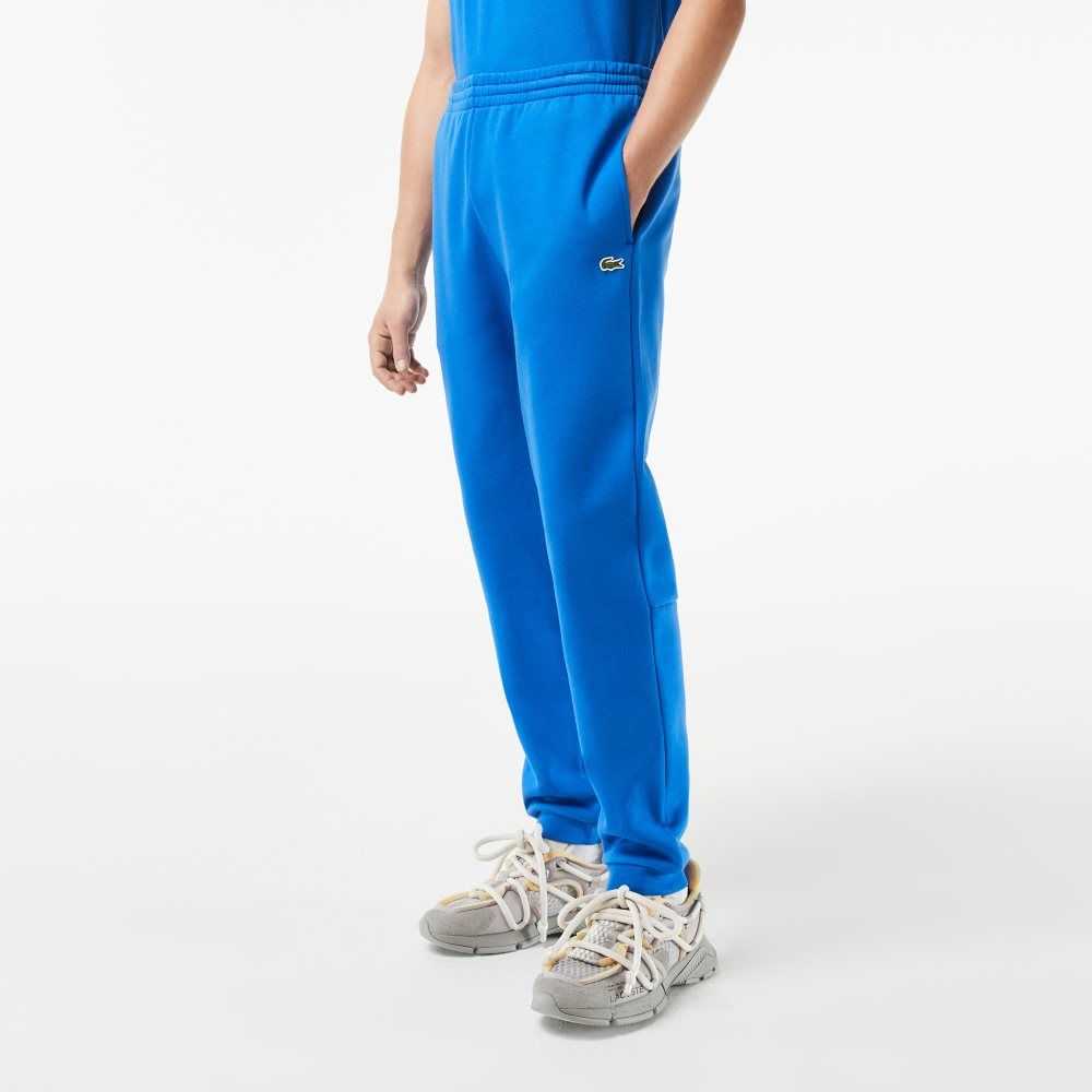 Lacoste Tapered Fit Fleece Trackpants Blue | IPZX-93186