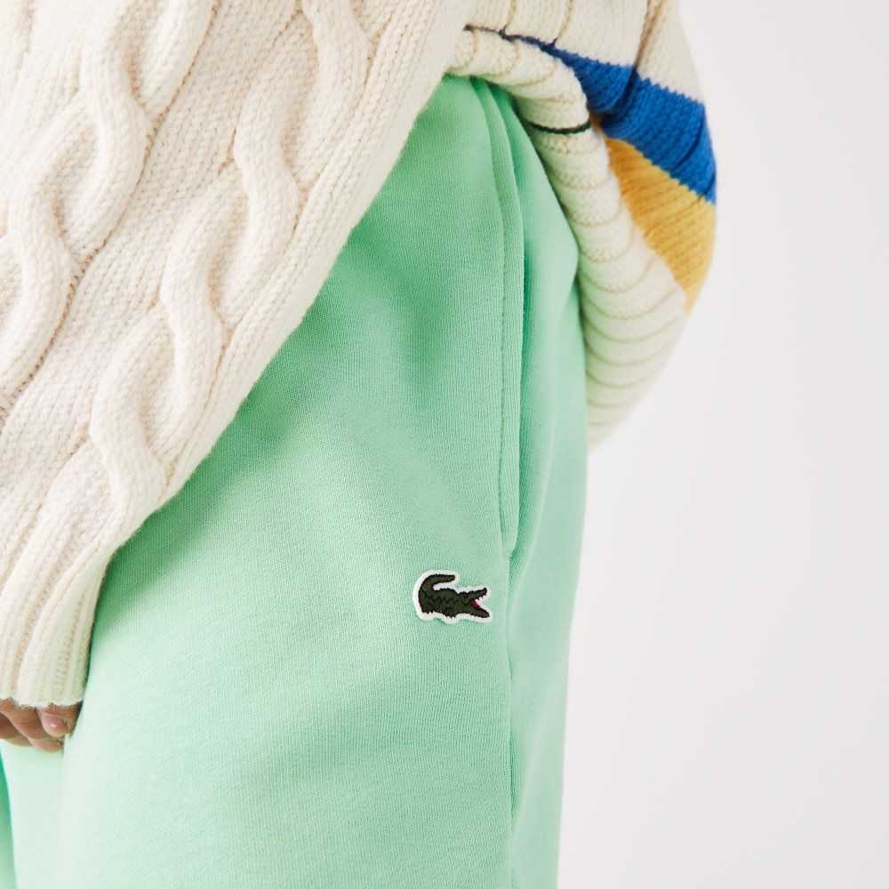 Lacoste Tapered Fit Fleece Trackpants Light Green | CVKM-54673