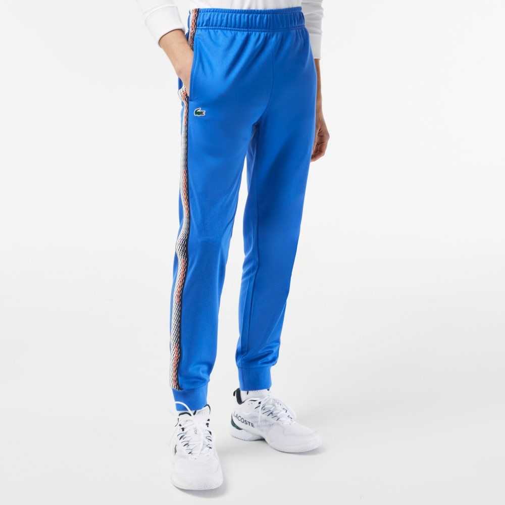 Lacoste Tennis Abrasion-Resistant Track Pants Blue | PDAK-67024