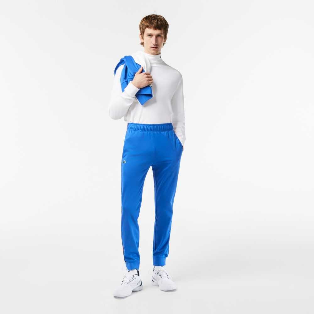 Lacoste Tennis Abrasion-Resistant Track Pants Blue | PDAK-67024