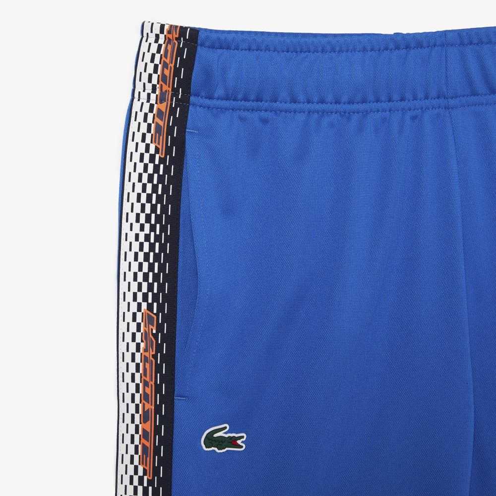 Lacoste Tennis Abrasion-Resistant Track Pants Blue | PDAK-67024
