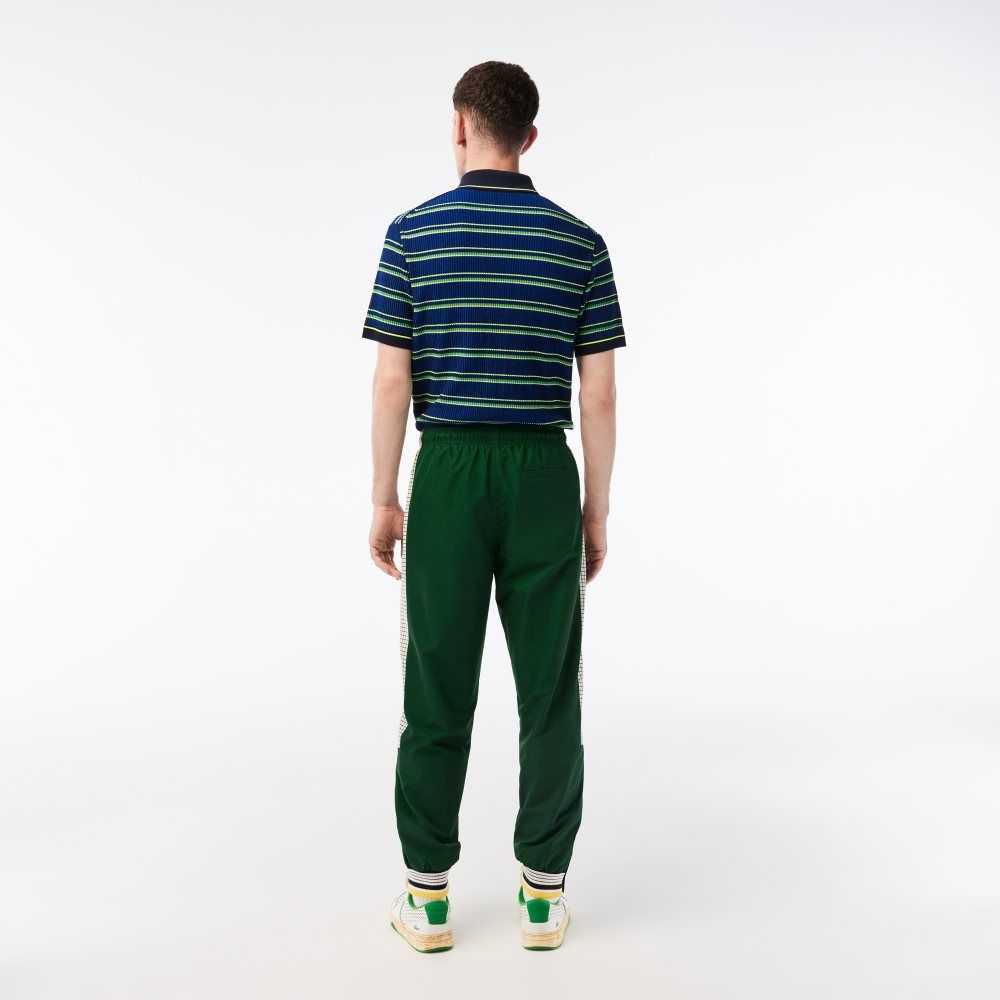 Lacoste Tennis Print Track Pants Green / White | SKQN-39562