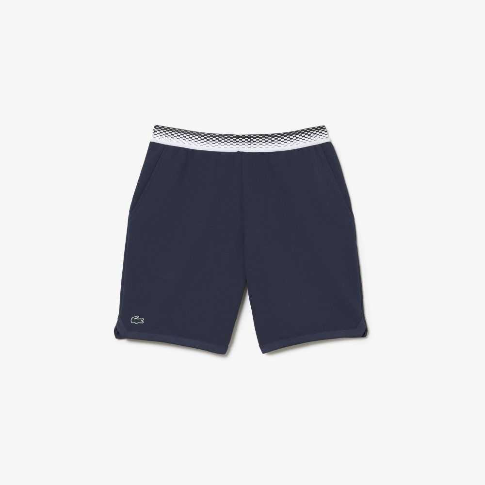 Lacoste Tennis x Daniil Medvedev Mesh Shorts Blue | XBLV-61785