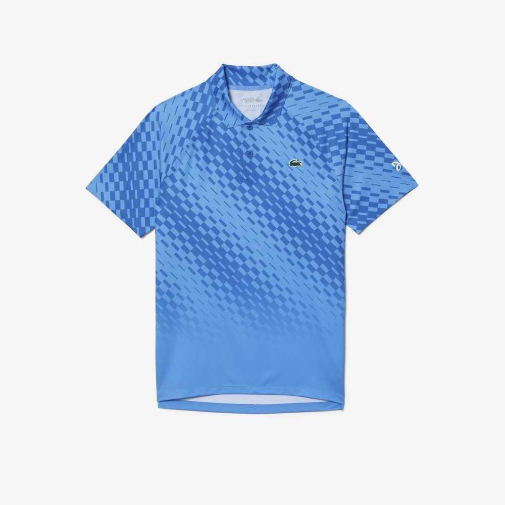 Lacoste Tennis x Novak Djokovic Player Version Polo Blue | QRPI-41985