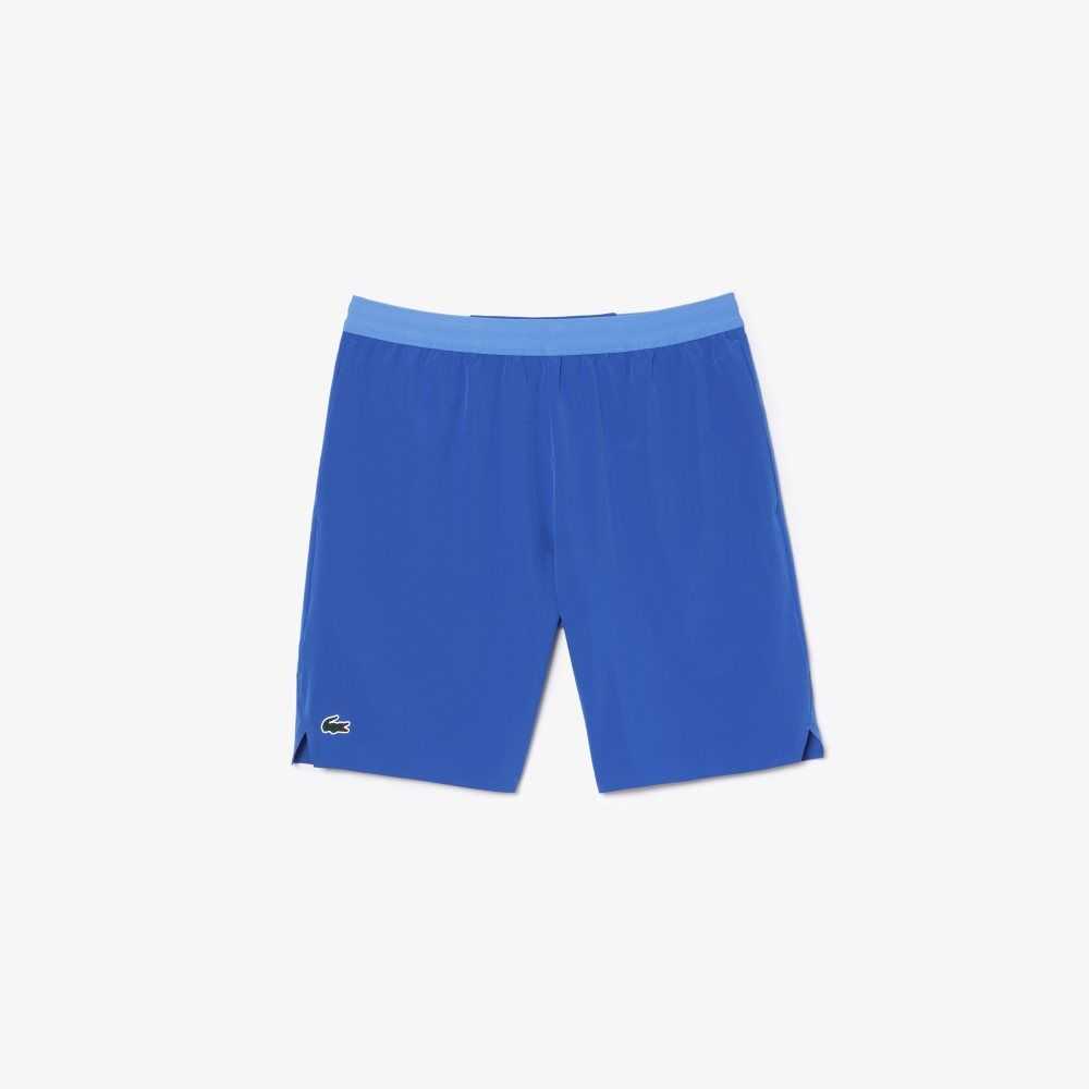 Lacoste Tennis x Novak Djokovic Shorts Blue | STLZ-81972