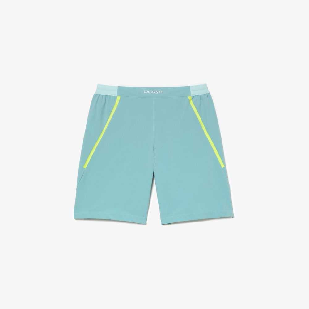 Lacoste Tennis x Novak Djokovic Shorts Mint | QMWZ-14267