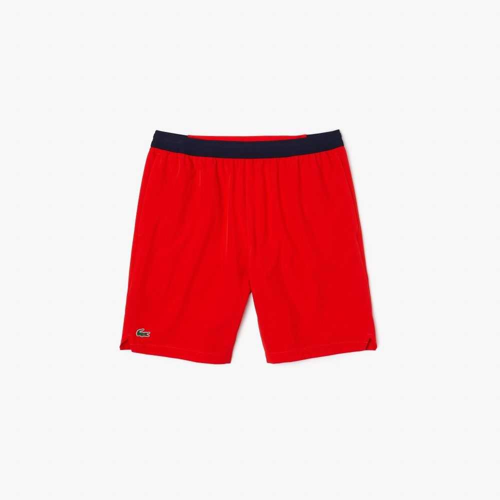 Lacoste Tennis x Novak Djokovic Shorts Red | NWVL-94683