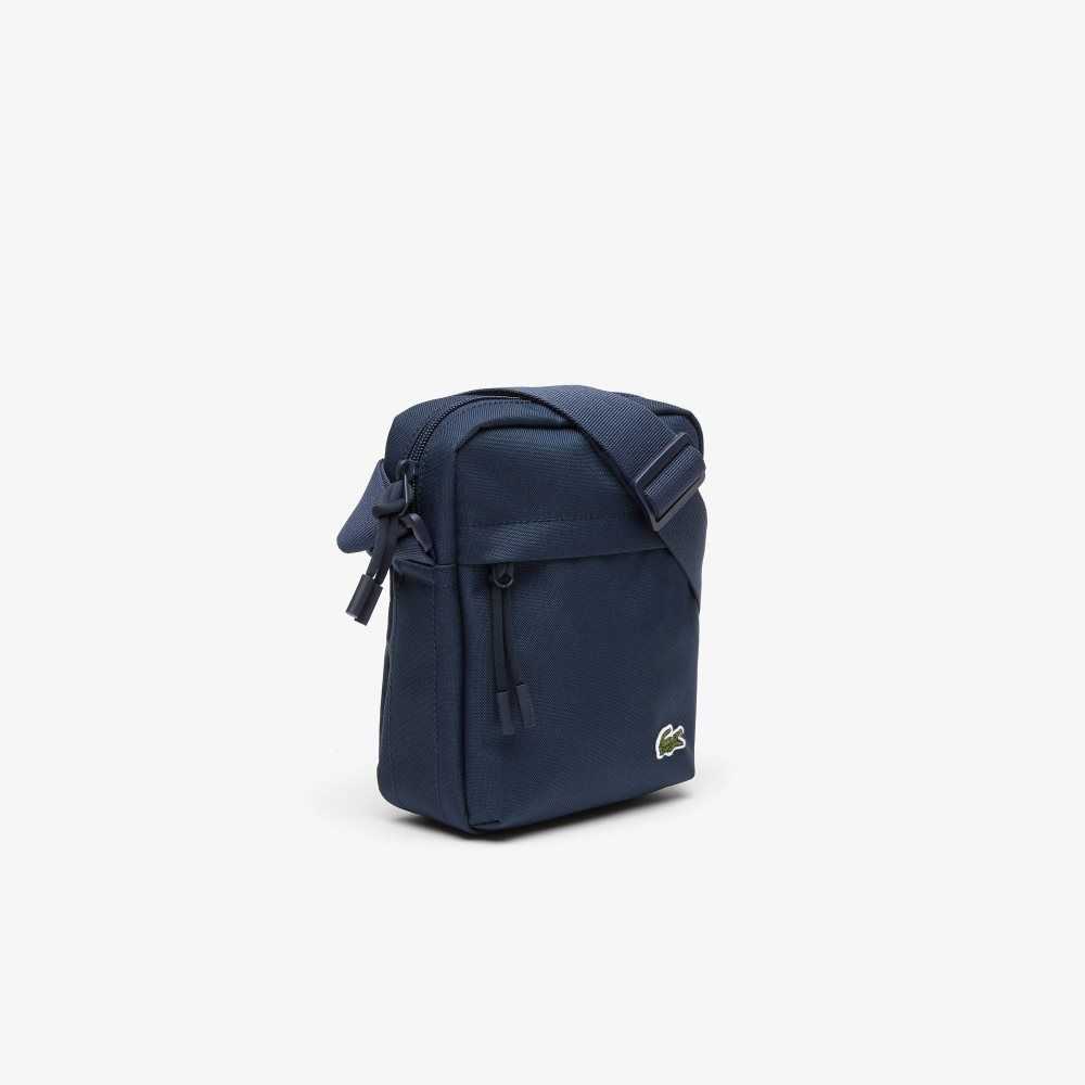 Lacoste Zip Crossover Bag Peacoat | MEPF-45203