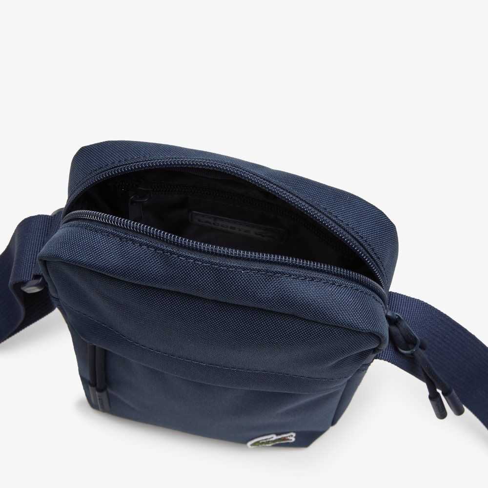 Lacoste Zip Crossover Bag Peacoat | MEPF-45203